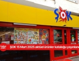 ŞOK 15 Mart 2025 aktüel ürünler kataloğu