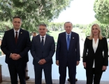 Cumhurbaşkanı Erdoğan, Bosna-Hersek Liderleriyle Antalya'da Buluştu